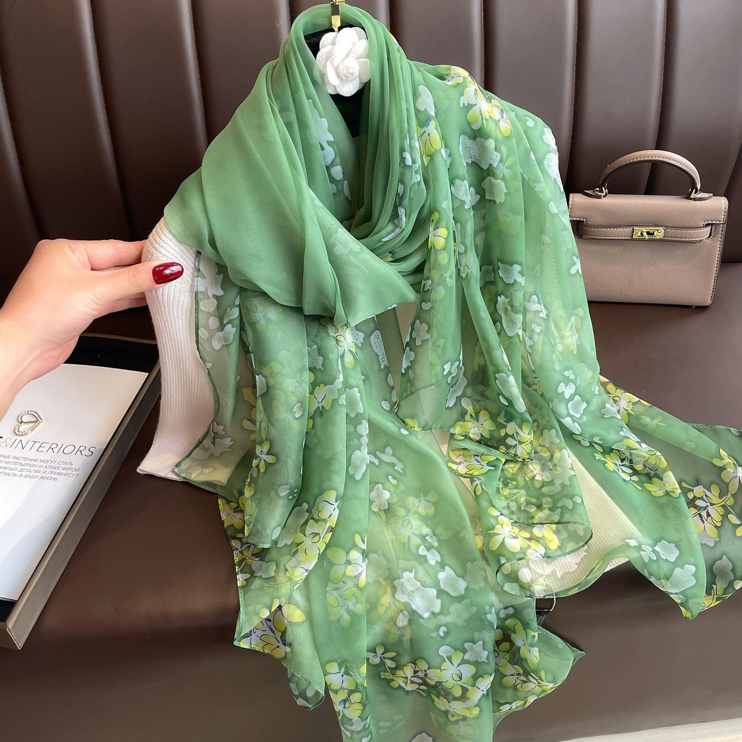 Cassira Paisley Travel Scarf