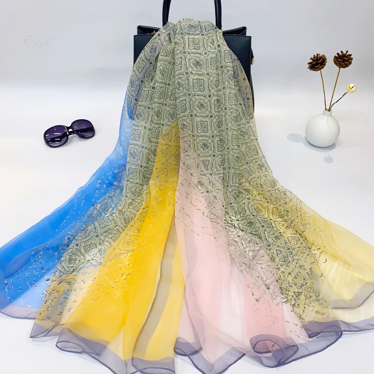 Cassira Paisley Travel Scarf