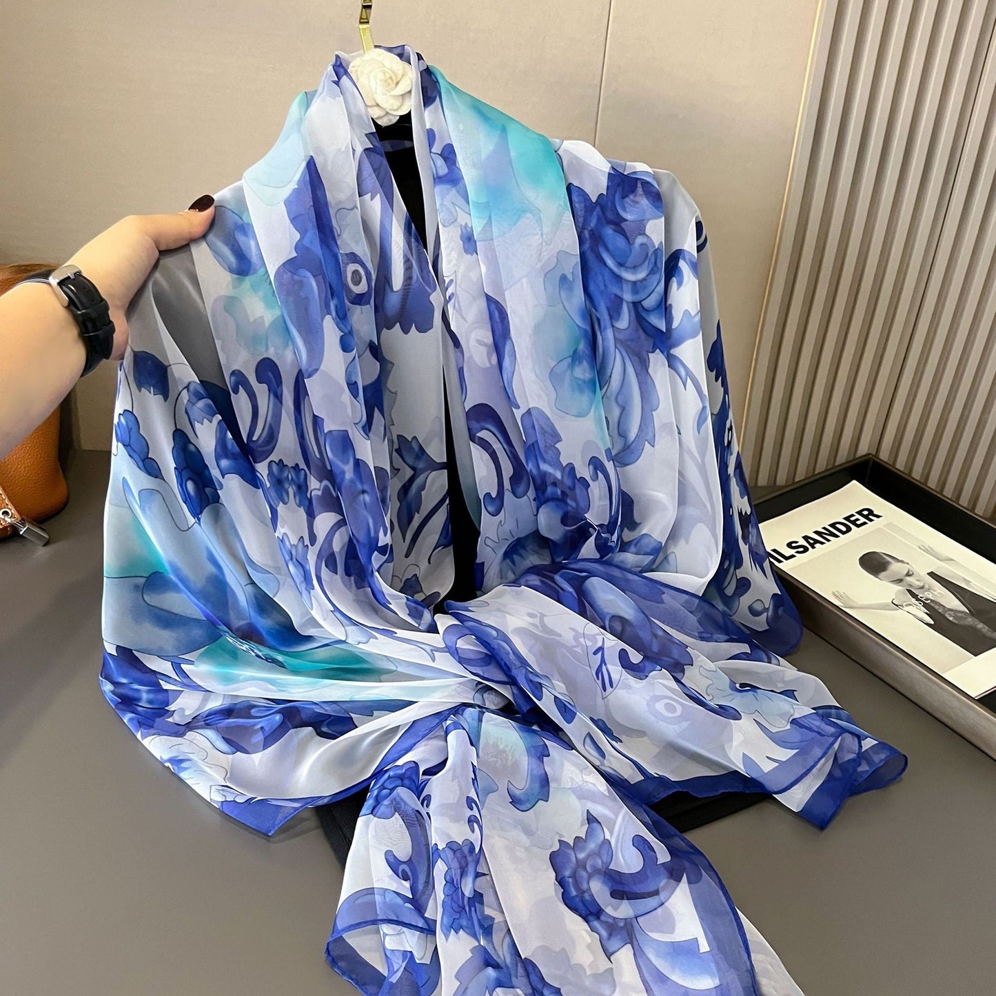 Cassira Paisley Travel Scarf