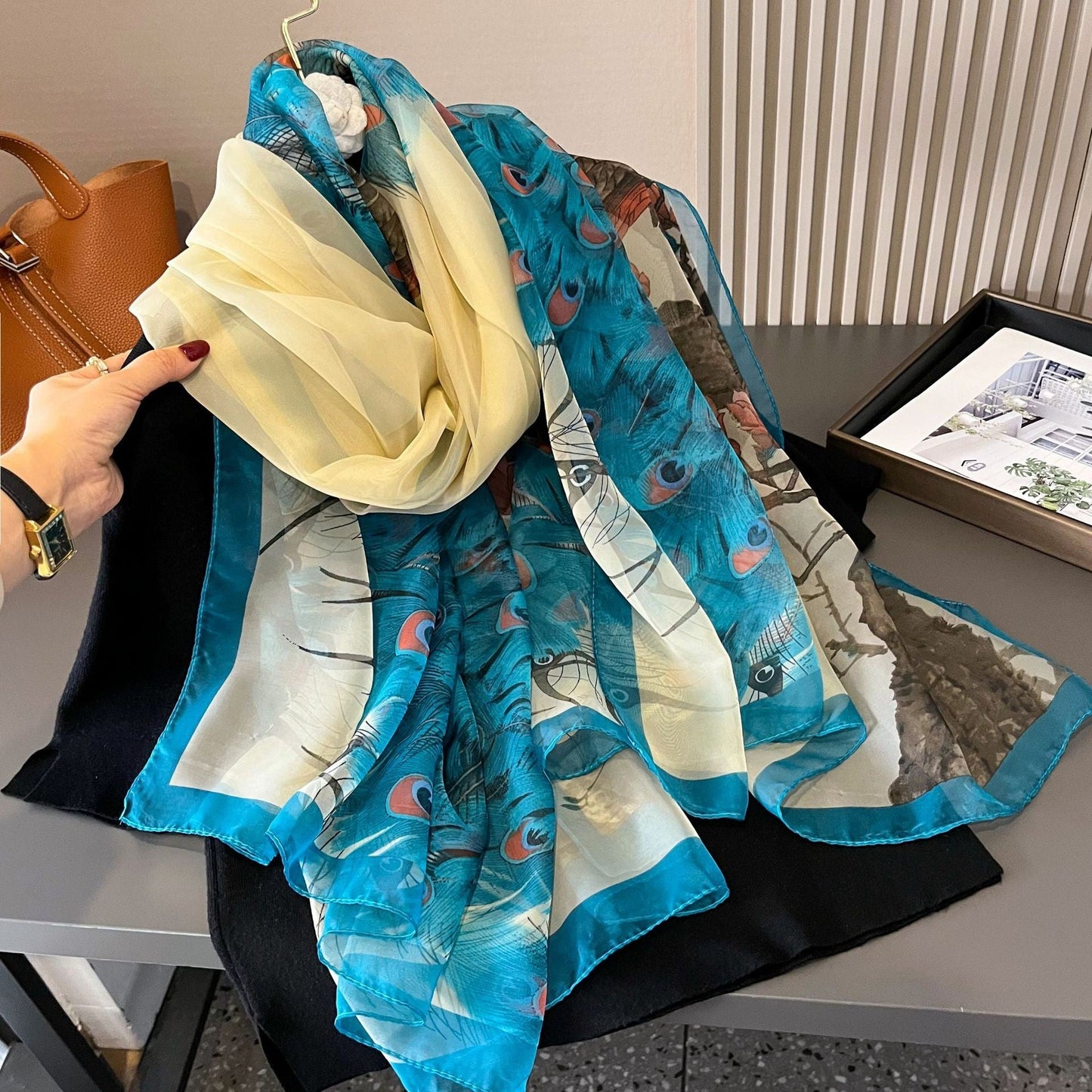 Cassira Paisley Travel Scarf