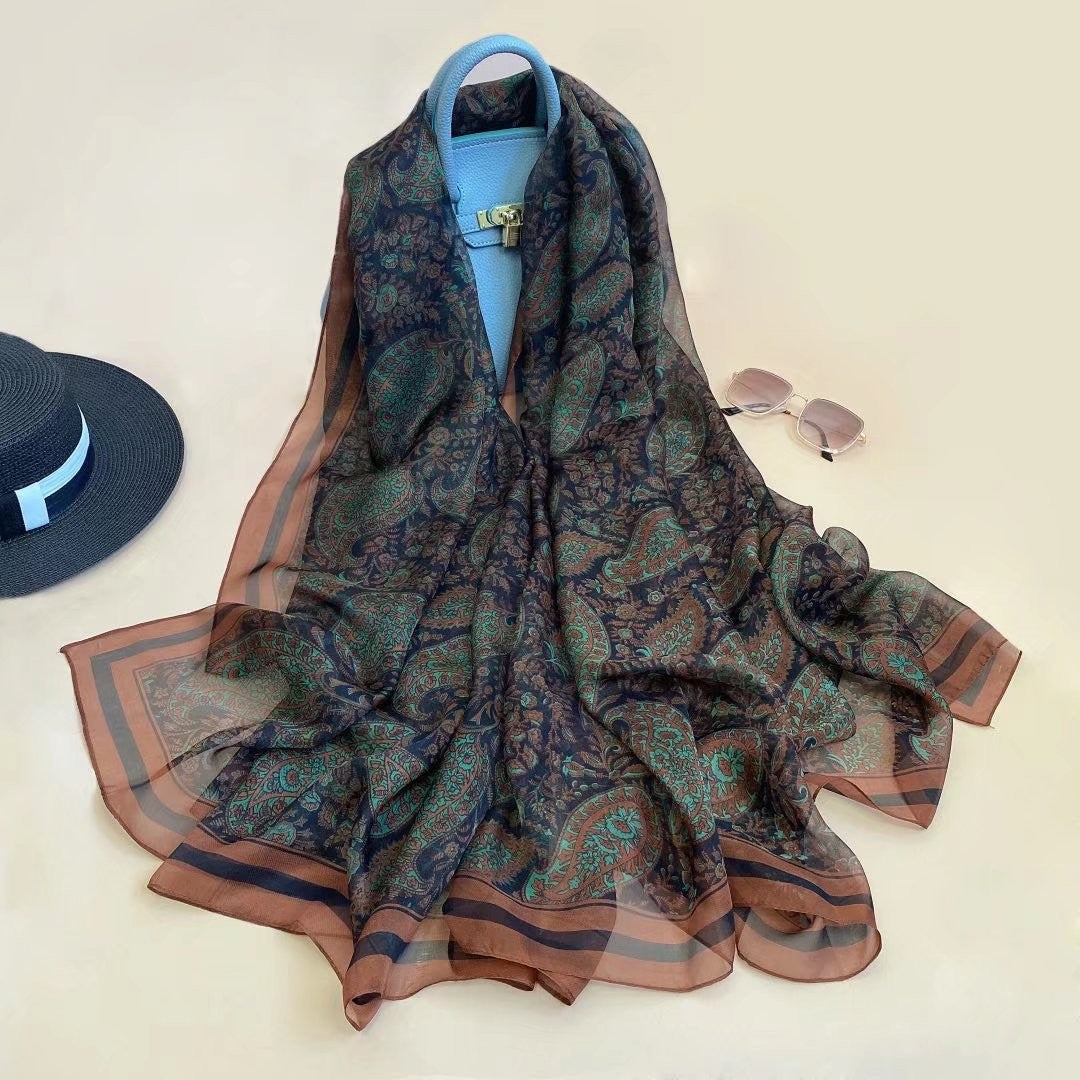 Cassira Paisley Travel Scarf