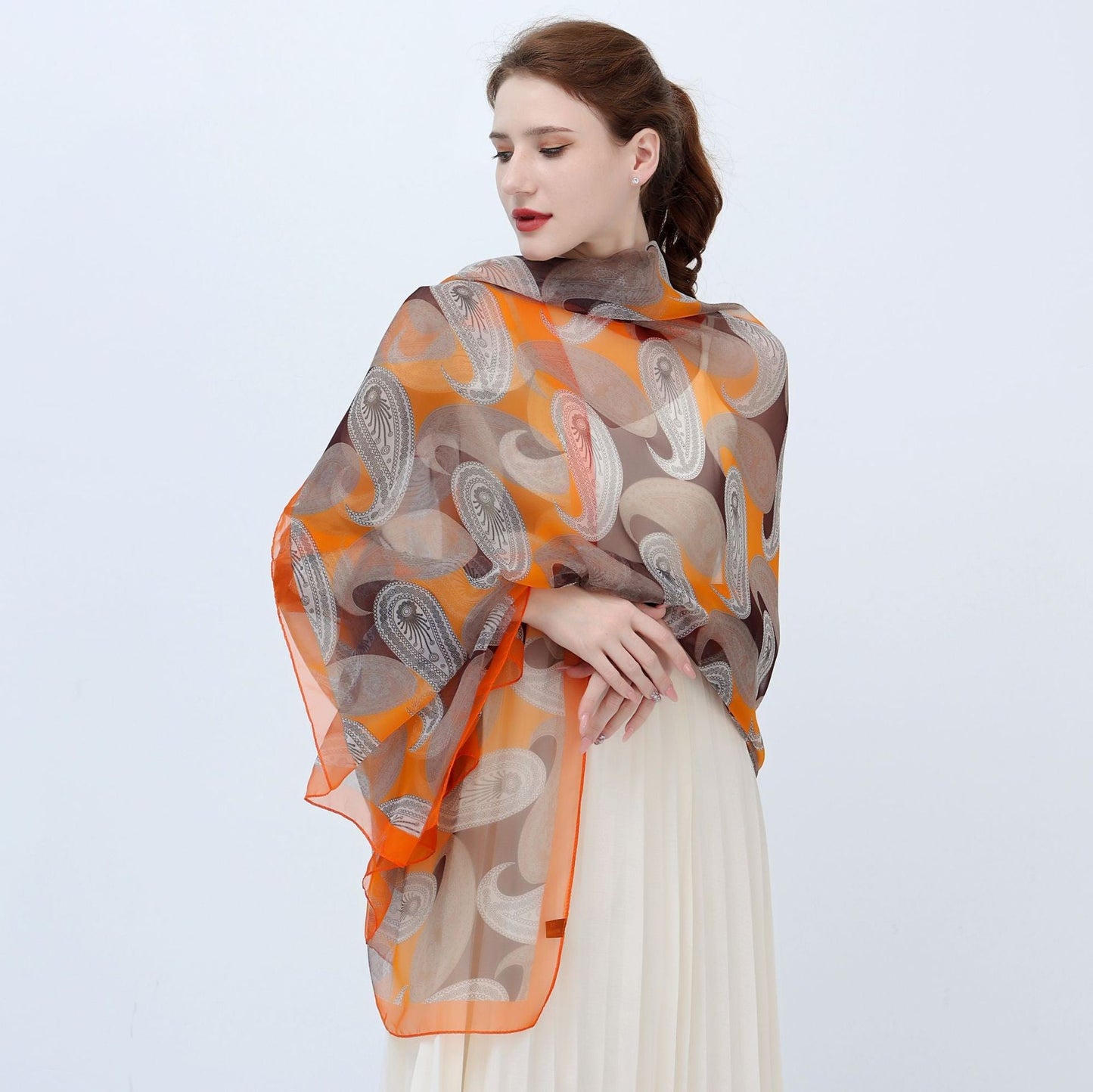 Cassira Paisley Travel Scarf