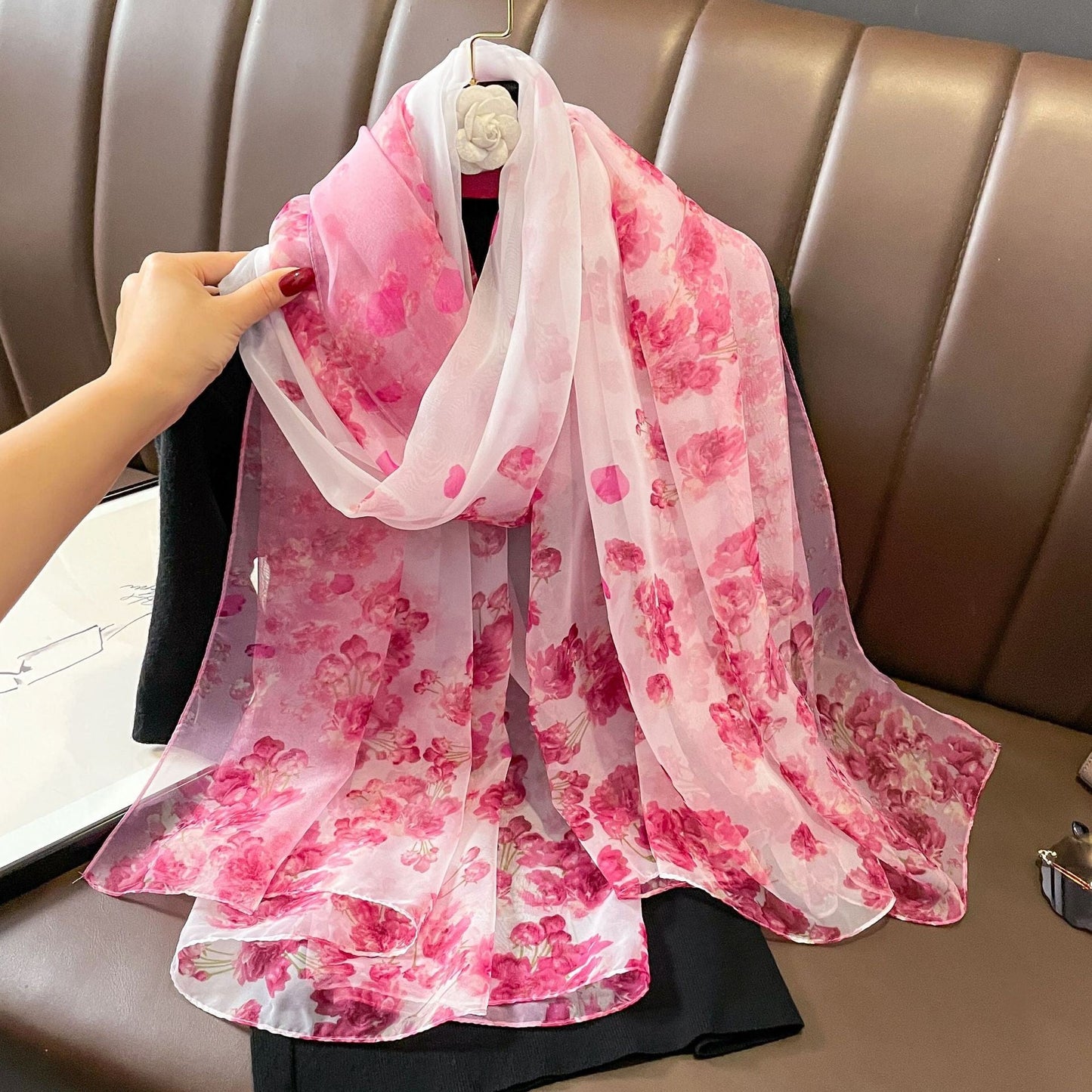 Cassira Paisley Travel Scarf