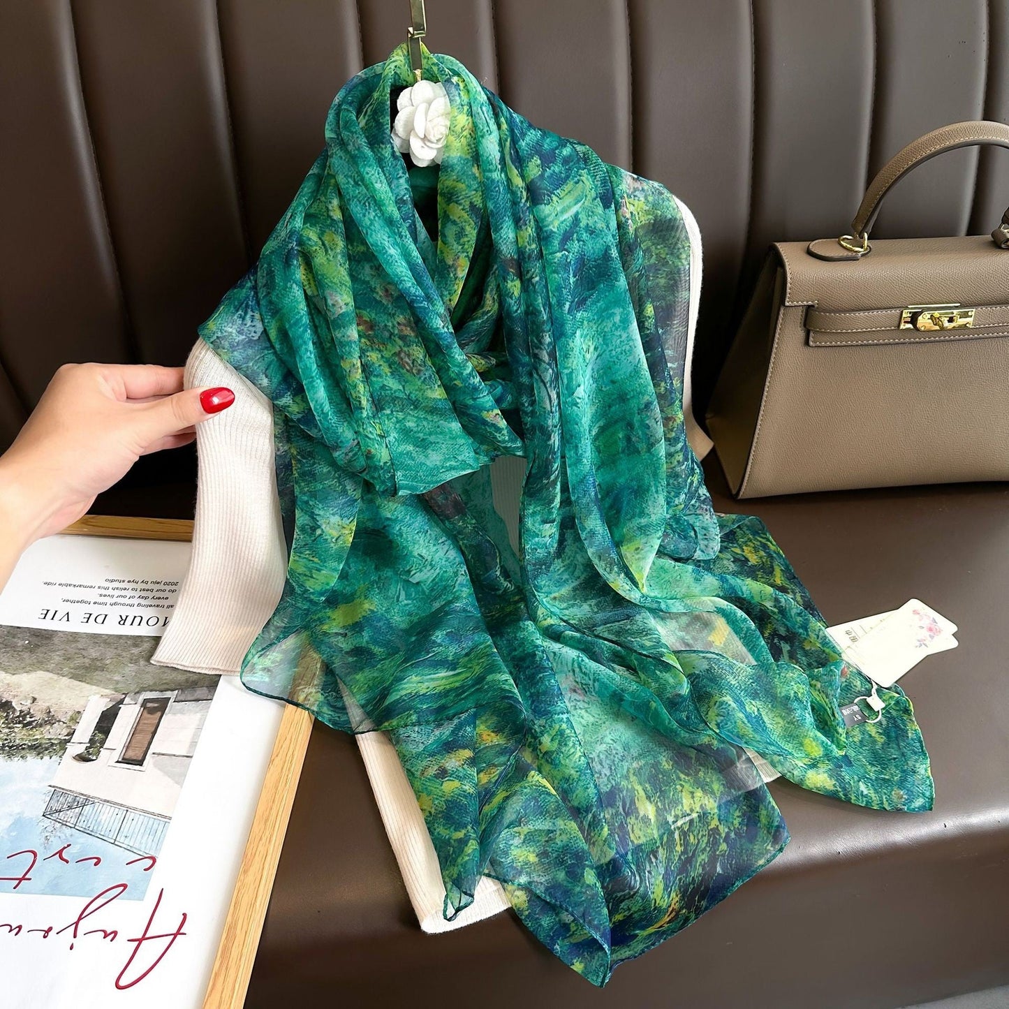 Cassira Paisley Travel Scarf
