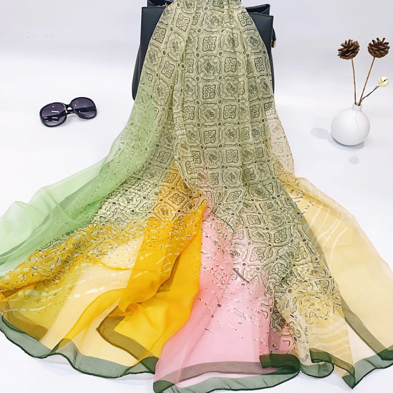 Cassira Paisley Travel Scarf