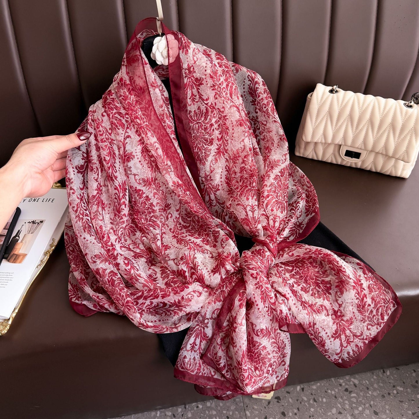 Cassira Paisley Travel Scarf