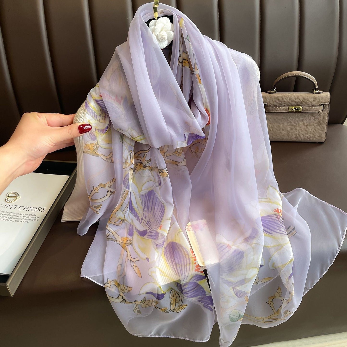 Cassira Paisley Travel Scarf