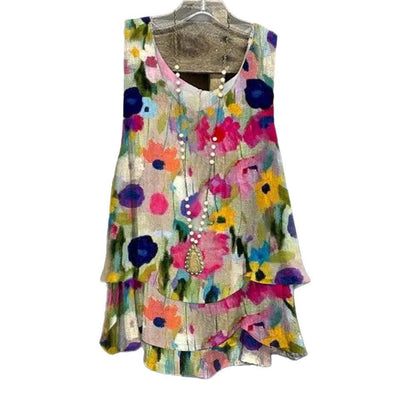 Isola Botanical Sleeveless Blouse