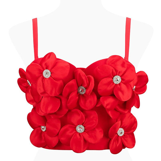 Lunara Crystal Bandeau Top