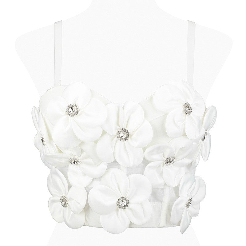 Lunara Crystal Bandeau Top