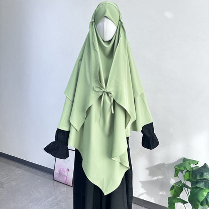 Lunara Double Veil Shawl