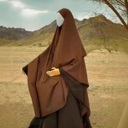 Lunara Double Veil Shawl