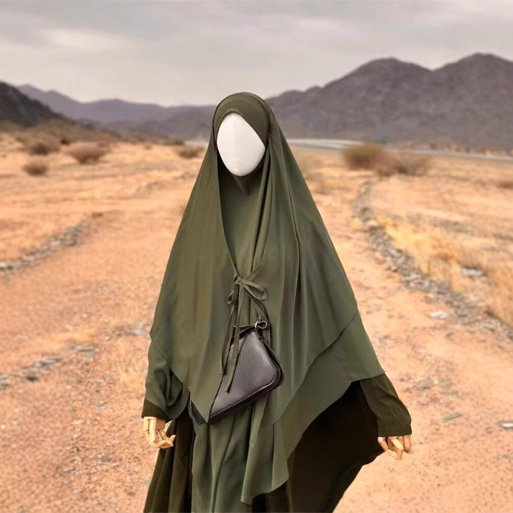 Lunara Double Veil Shawl