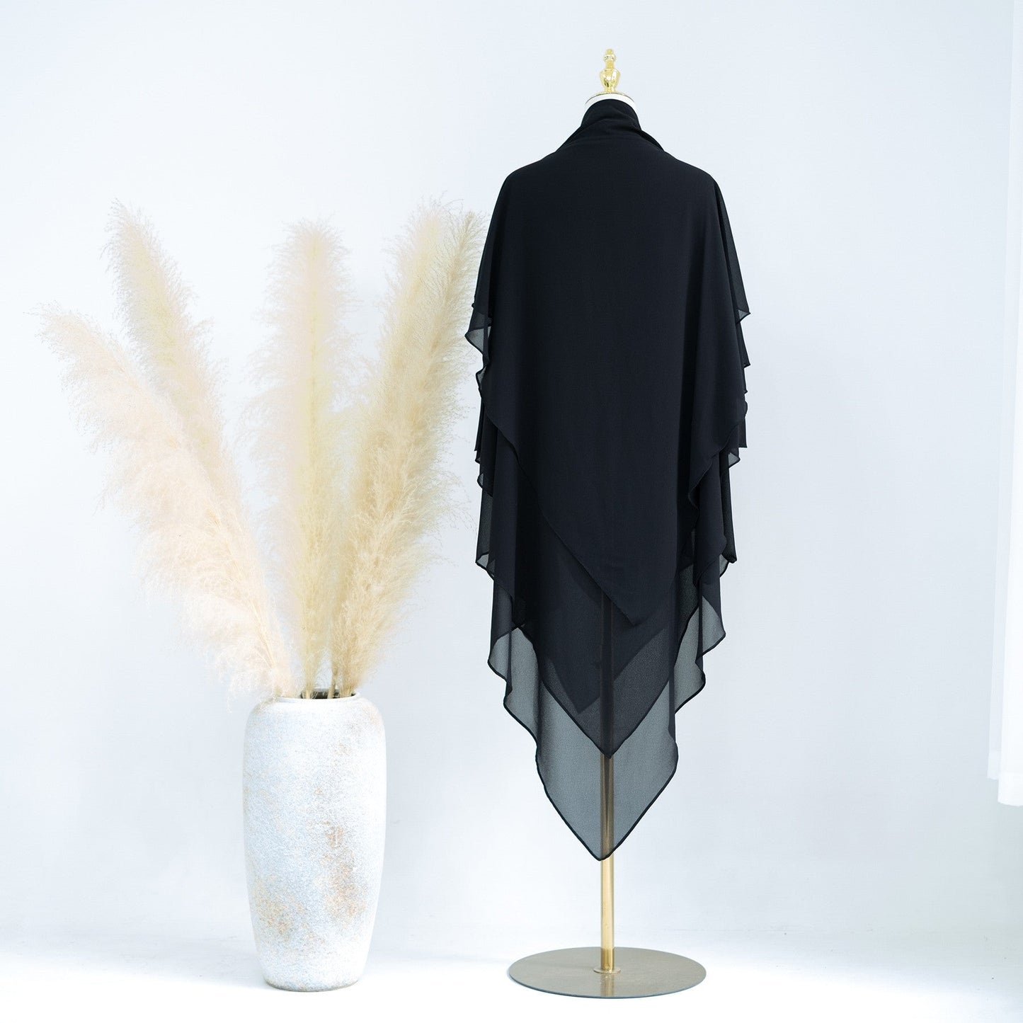 Solana Layered Elegance Head Veil