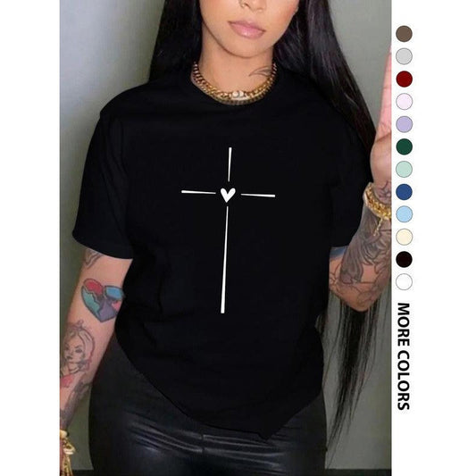 Soria Graphic Cotton Tee