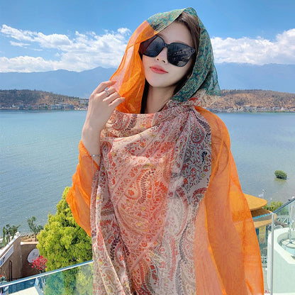 Zephira Silk Desert Veil